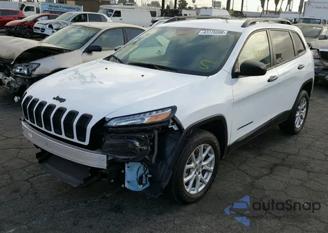 2017 Jeep Cherokee Sport z USA, uszkodzony, nr VIN 1C4PJLAB4HW559220